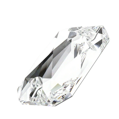 Swarovski Sew On Crystals Emerald Cut (3252) Crystal - Bluestreak Crystals