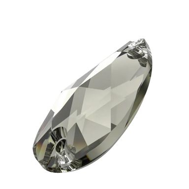 Swarovski Sew On Crystals Peardrop (3230) Black Diamond - Bluestreak Crystals