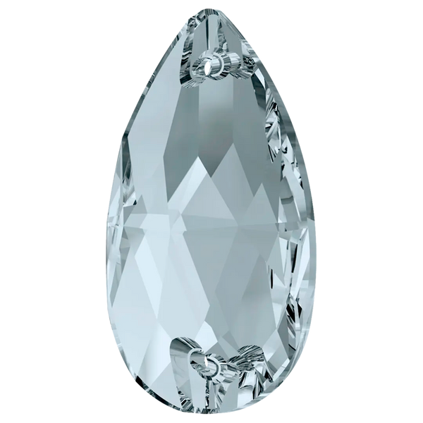 Swarovski Sew On Crystals Peardrop (3230) Crystal Blue Shade - Bluestreak Crystals