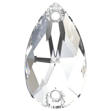 Swarovski Sew On Crystals Peardrop (3230) Crystal - Bluestreak Crystals