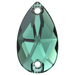 Swarovski Sew On Crystals Peardrop (3230) Emerald - Bluestreak Crystals