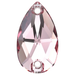 Swarovski Sew On Crystals Peardrop (3230) Light Rose - Bluestreak Crystals