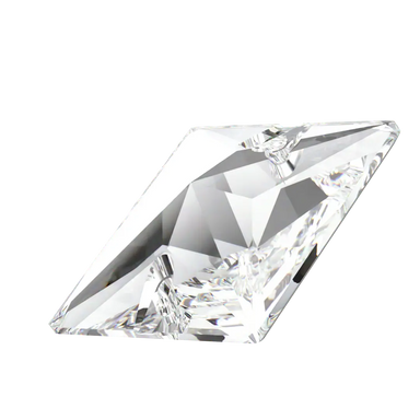 Swarovski Sew On Crystals Square (3240) Crystal - Bluestreak Crystals