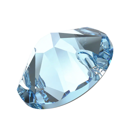 Swarovski Sew On Crystals Xirius (3288) Aquamarine - Bluestreak Crystals