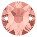 Swarovski Sew On Crystals Xirius (3288) Blush Rose - Bluestreak Crystals