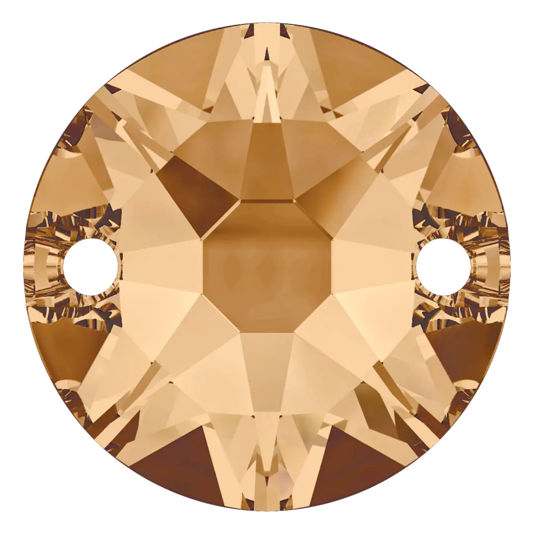 Swarovski Sew On Crystals Xirius (3288) Crystal Golden Shadow - Bluestreak Crystals