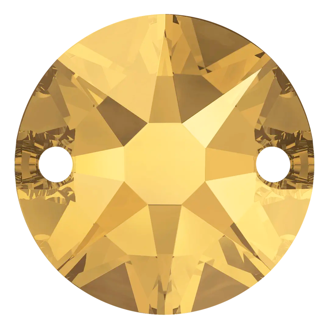 Swarovski Sew On Crystals Xirius (3288) Crystal Metallic Sunshine - Bluestreak Crystals