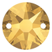 Swarovski Sew On Crystals Xirius (3288) Crystal Metallic Sunshine - Bluestreak Crystals
