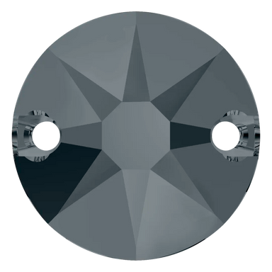 Swarovski Sew On Crystals Xirius (3288) Crystal Silver Night UNFOILED - Bluestreak Crystals