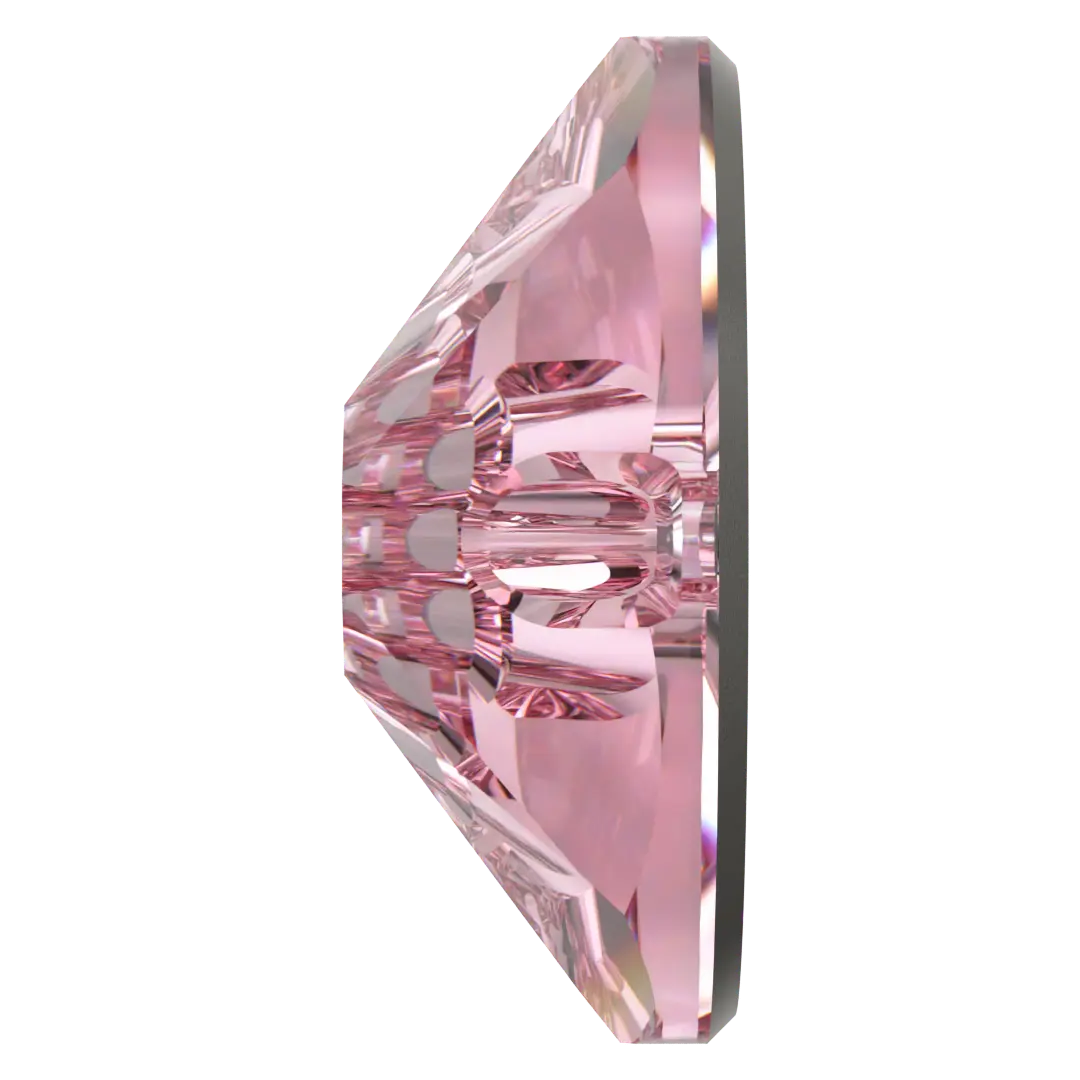 Swarovski Sew On Crystals Xirius (3288) Light Rose - Bluestreak Crystals