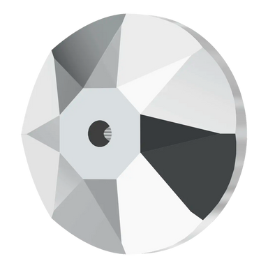 Swarovski Sew On Crystals Xirius Lochrose (3188) Crystal Light Chrome - Bluestreak Crystals