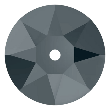 Swarovski Sew On Crystals Xirius Lochrose (3188) Crystal Silver Night UNFOILED - Bluestreak Crystals