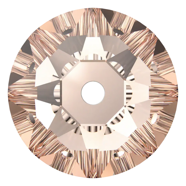Swarovski Sew On Crystals Xirius Lochrose (3188) Light Peach - Bluestreak Crystals