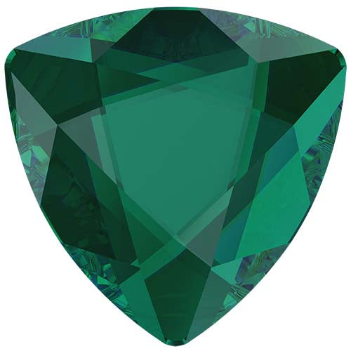 Serinity Hotfix Flat Back Crystals  Trilliant (2472) Emerald