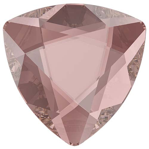 Serinity Hotfix Flat Back Crystals  Trilliant (2472) Vintage Rose