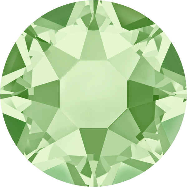 Serinity Hotfix Flat Back Crystals (2000, 2038 & 2078) Chrysolite