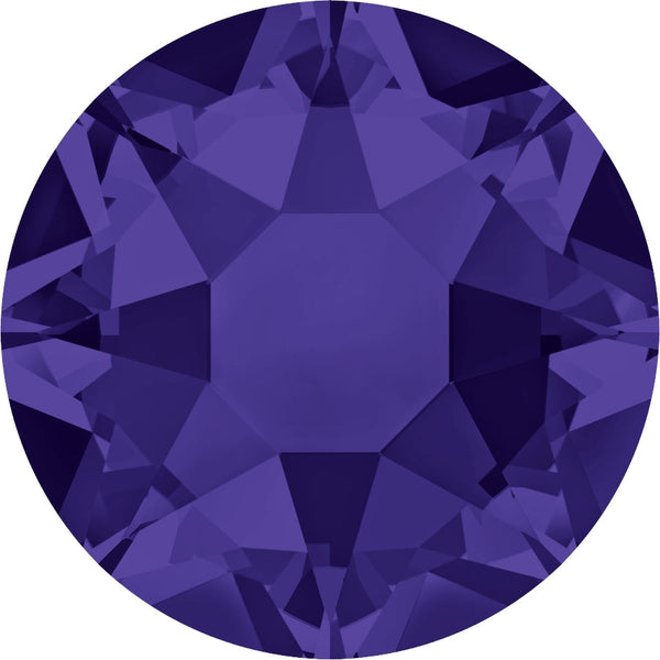 Serinity Hotfix Flat Back Crystals (2000, 2038 & 2078) Purple Velvet