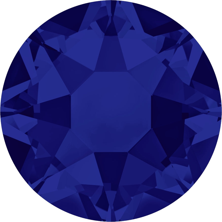 Serinity Hotfix Flat Back Crystals (2000, 2038 & 2078) Cobalt