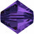 Serinity Crystal Beads Bicone (5328) Purple Velvet