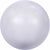 Serinity Pearls Round Half Drilled (5818) Crystal Lavender